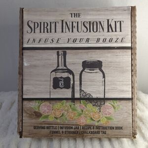NIB The Spirit Infusion Kit Infuse Your Booze Includes Recipe & Instruction Book